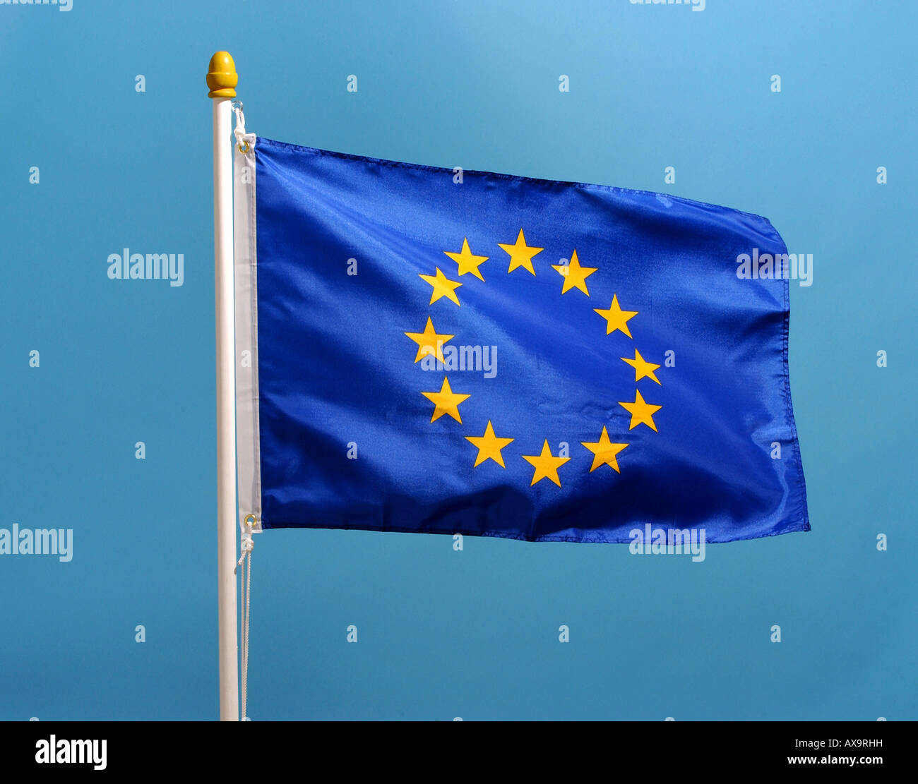 Flag of the European Union Stock Photo