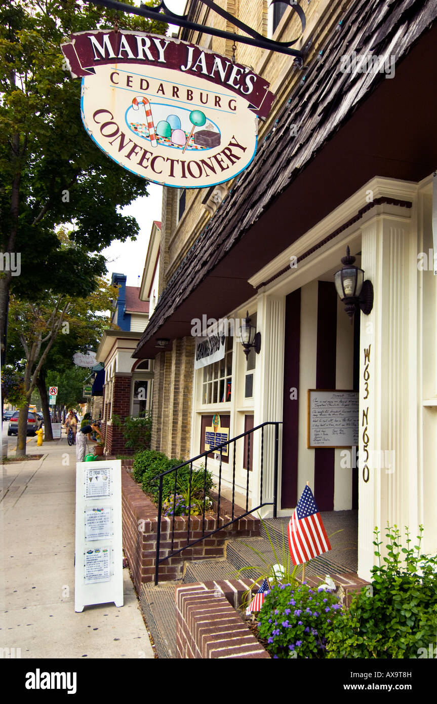 Mary Jane's Confectionery a famous candy store on historic Washington