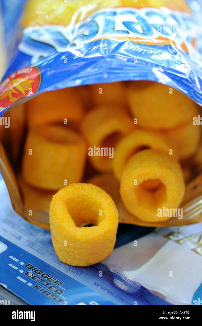 Packet of Cheezels snacks Stock Photo Alamy