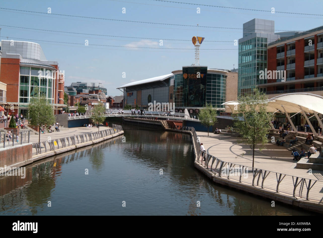 reading-town-centre-stock-photo-alamy