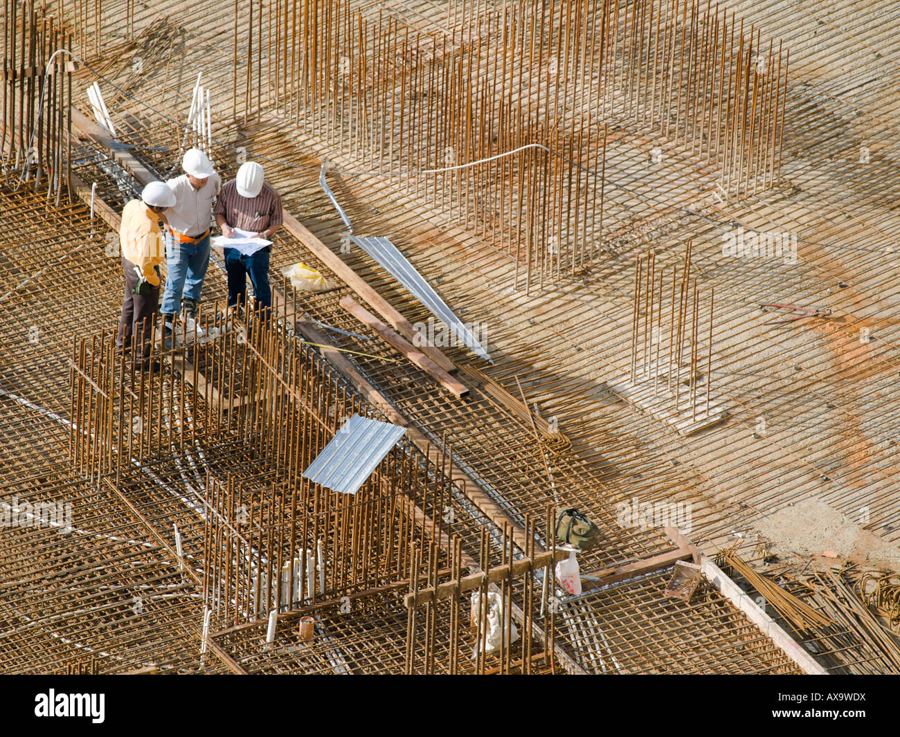Work Site Inspection Stock Photo Alamy