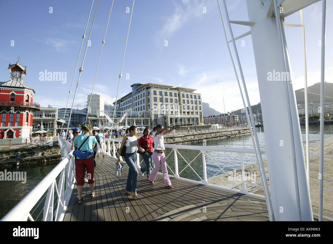 Bridge over Albert Basin, Victoria and Albert Waterfront, Cape Town