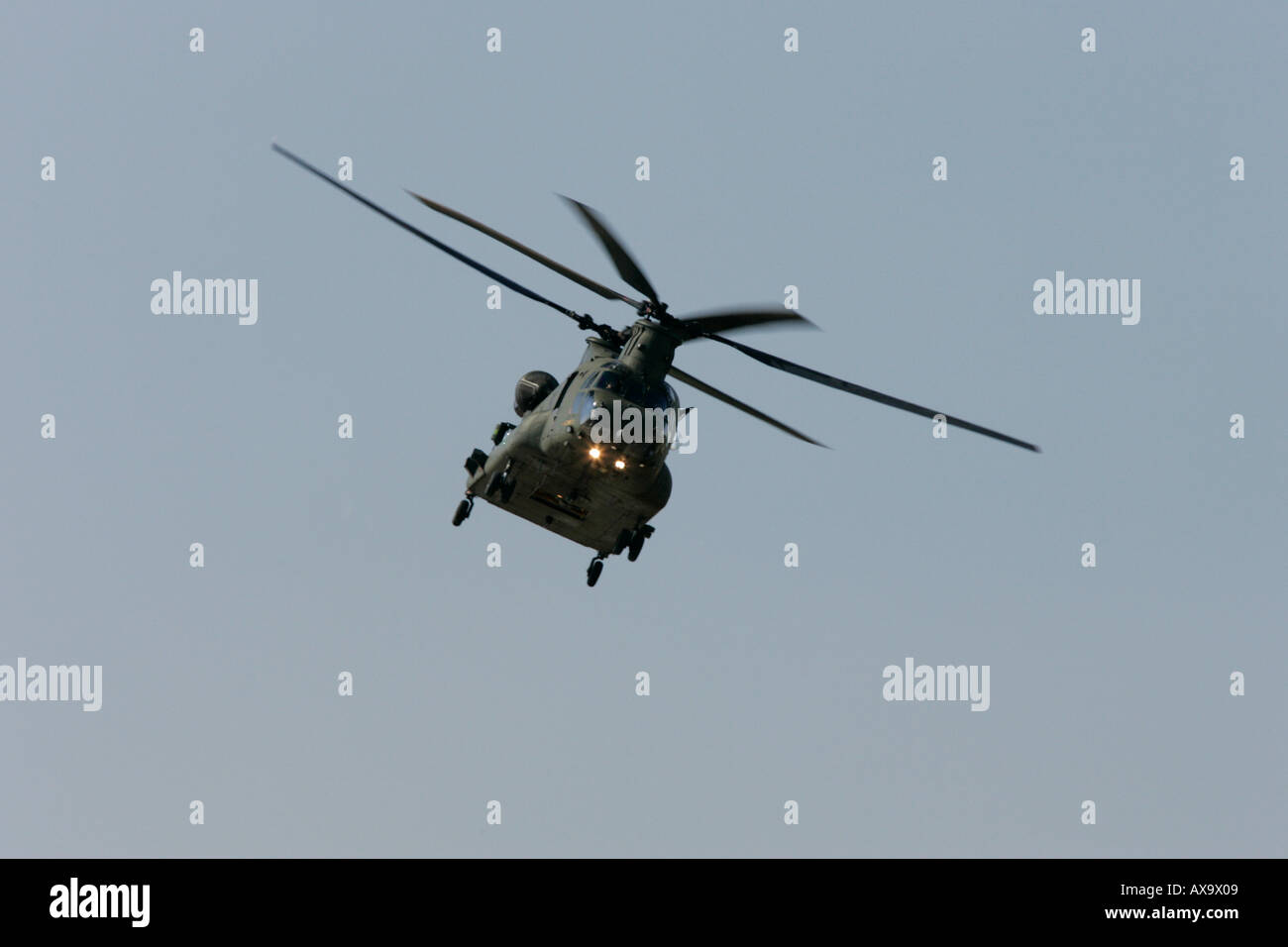 RAF Chinook HC5 CH 47 Boeing helicopter at RIAT 2005 RAF Fairford ...