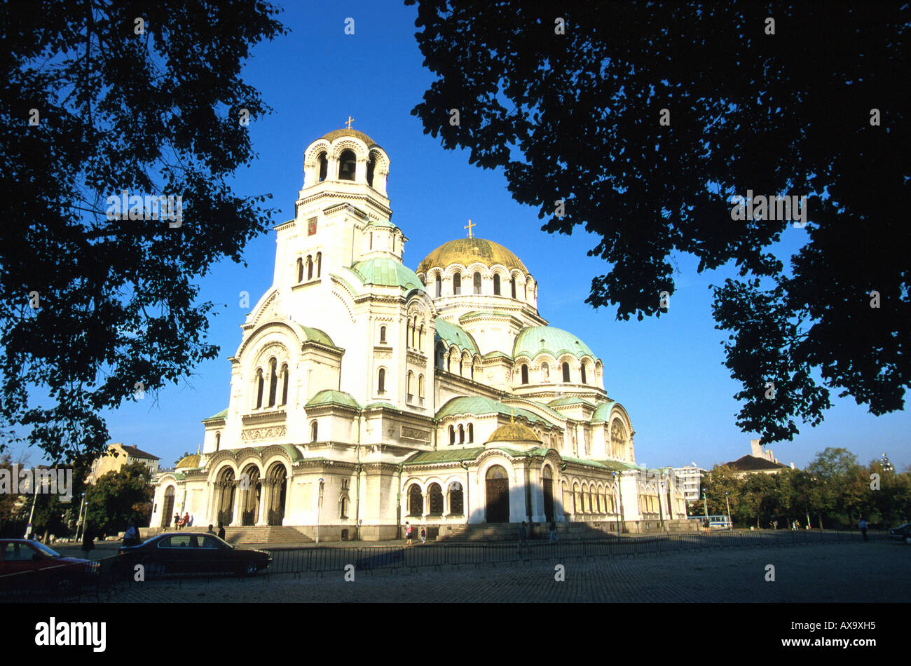 Alexander Nevsky Kathedrale, Sofia Bulgarien Stock Photo