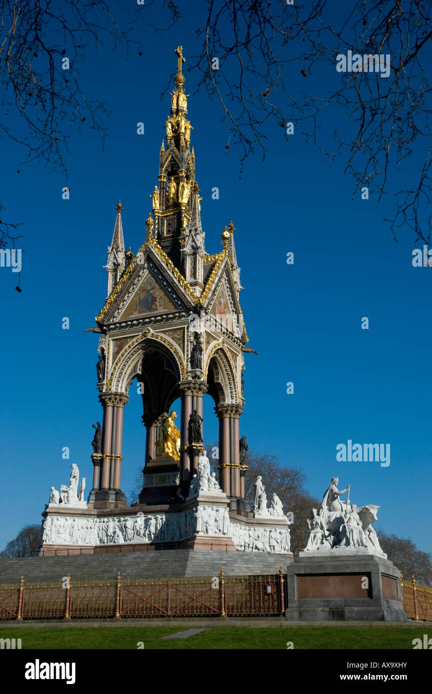 The Albert Memorial, Kensington Gardens, London, UK Stock Photo Alamy