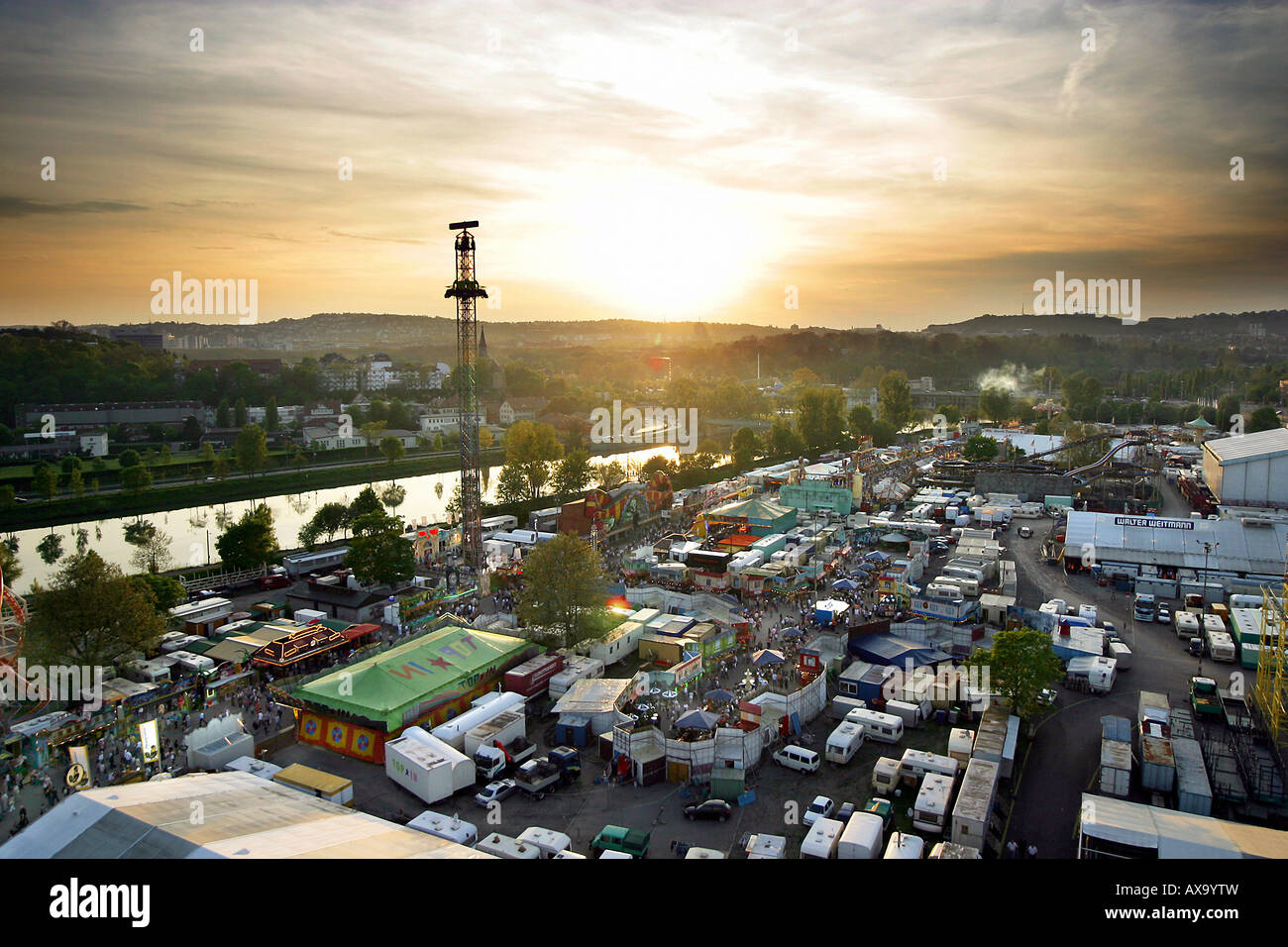 Aerial photo stuttgart germany hi-res stock photography and images - Alamy