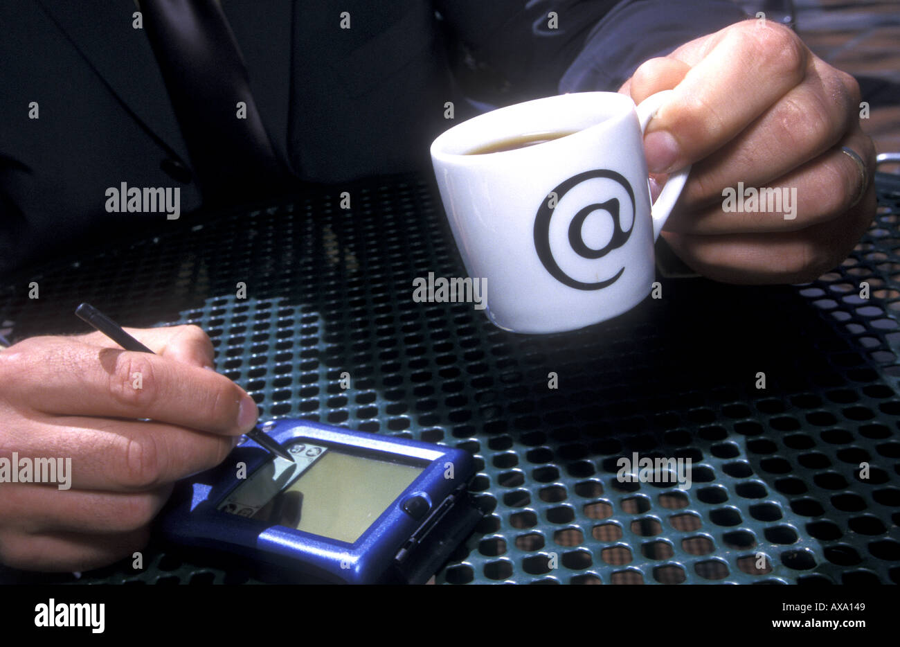 Palmtop computer stylus hi-res stock photography and images - Alamy