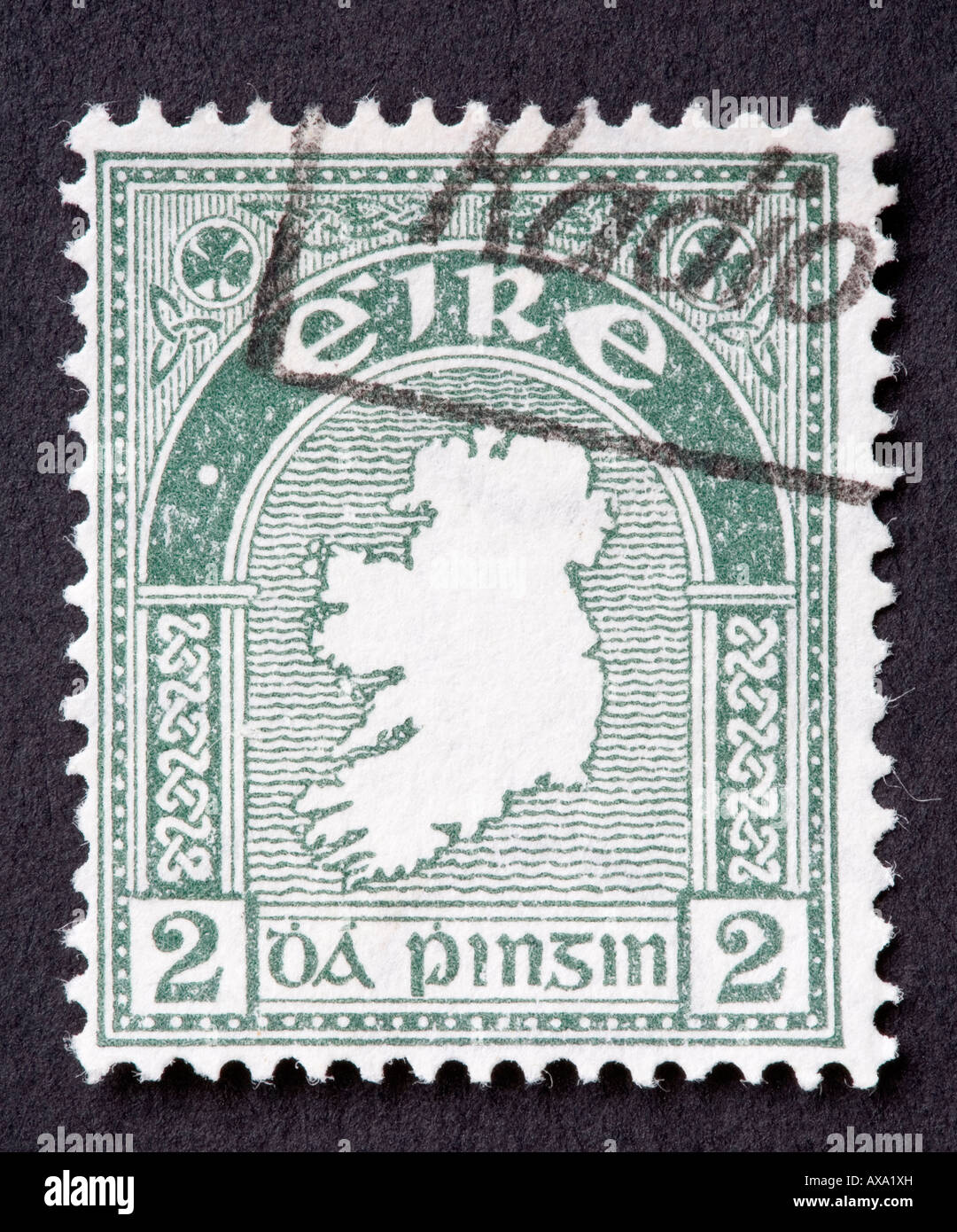 Irish postage stamp Stock Photo Alamy