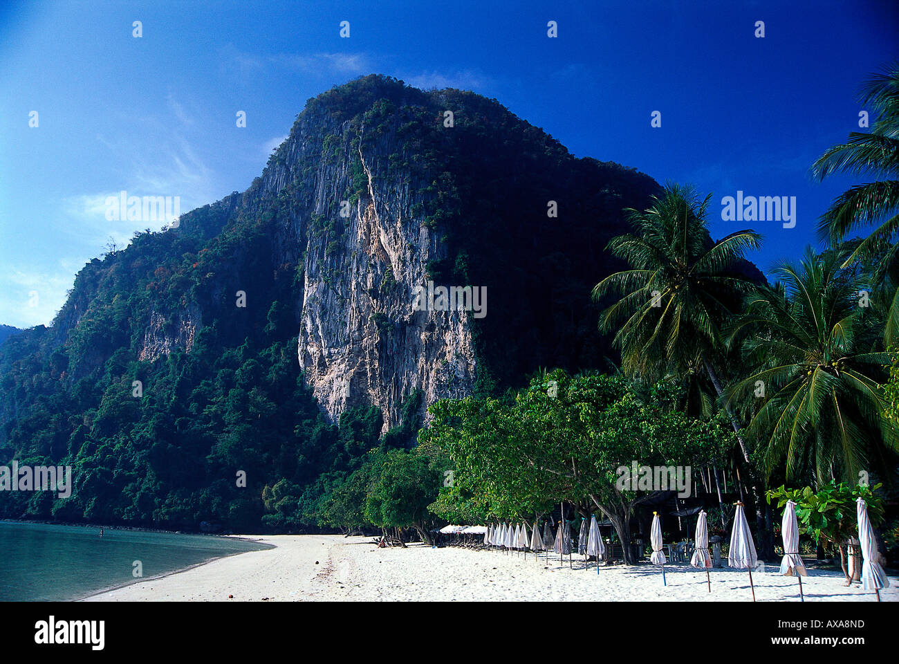 Ban Ton Sai Beach, Ko Ph Phi, Andamanensee Thailand Stock Photo