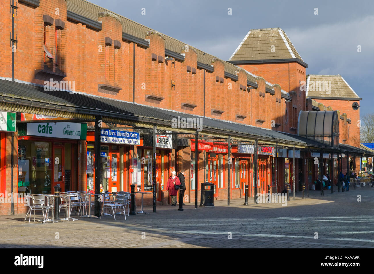 Tommyfield Market Hall Oldham Stock Photo Alamy