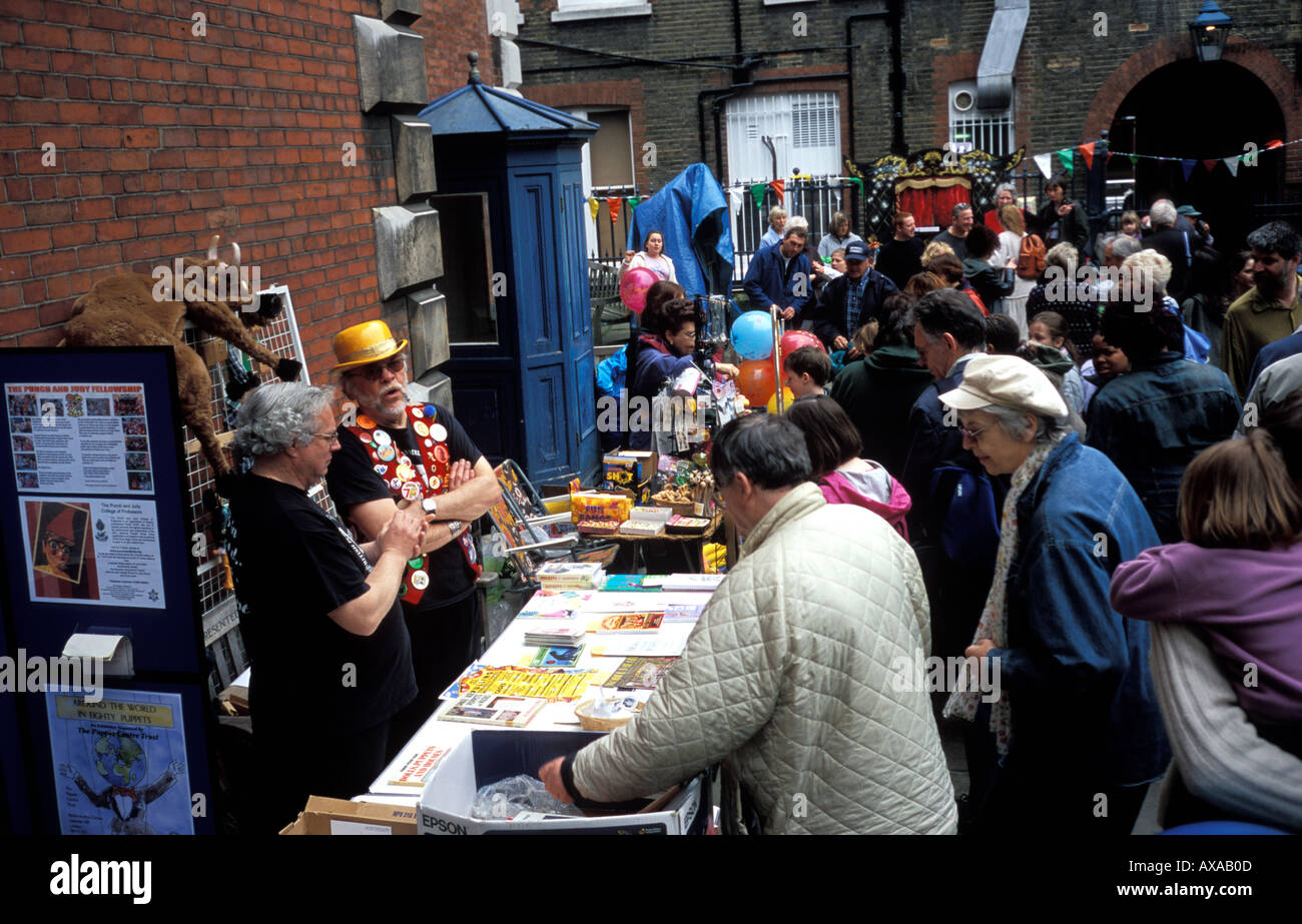 Punch and Judy Festival St Paul s Church garden Covent Garden London