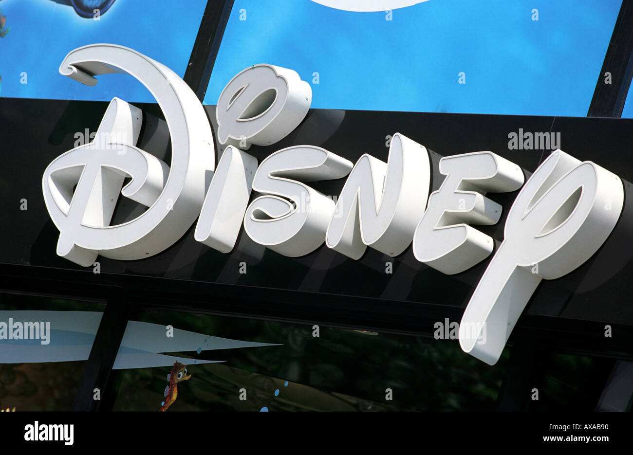 Disney Sign Stock Photo
