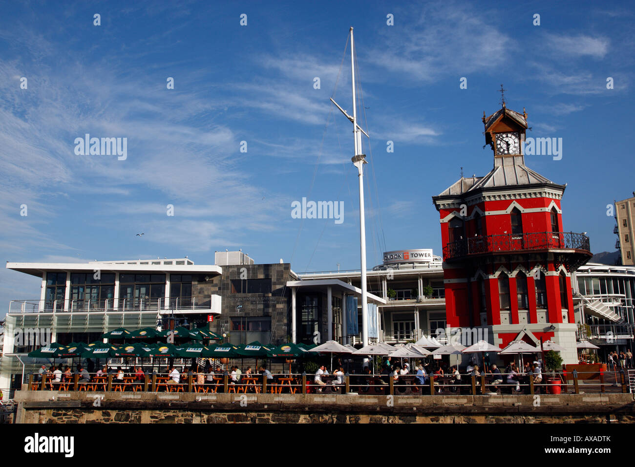 clock tower historic clock tower and tide gauge house v&a waterfront