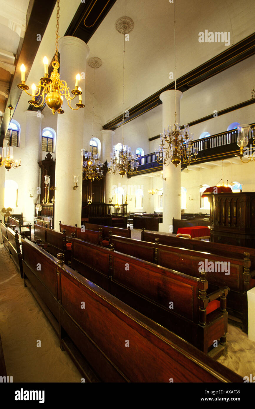 Curacao, Willemstad, Mikweh Israel Synagogue, built 1692 Stock Photo
