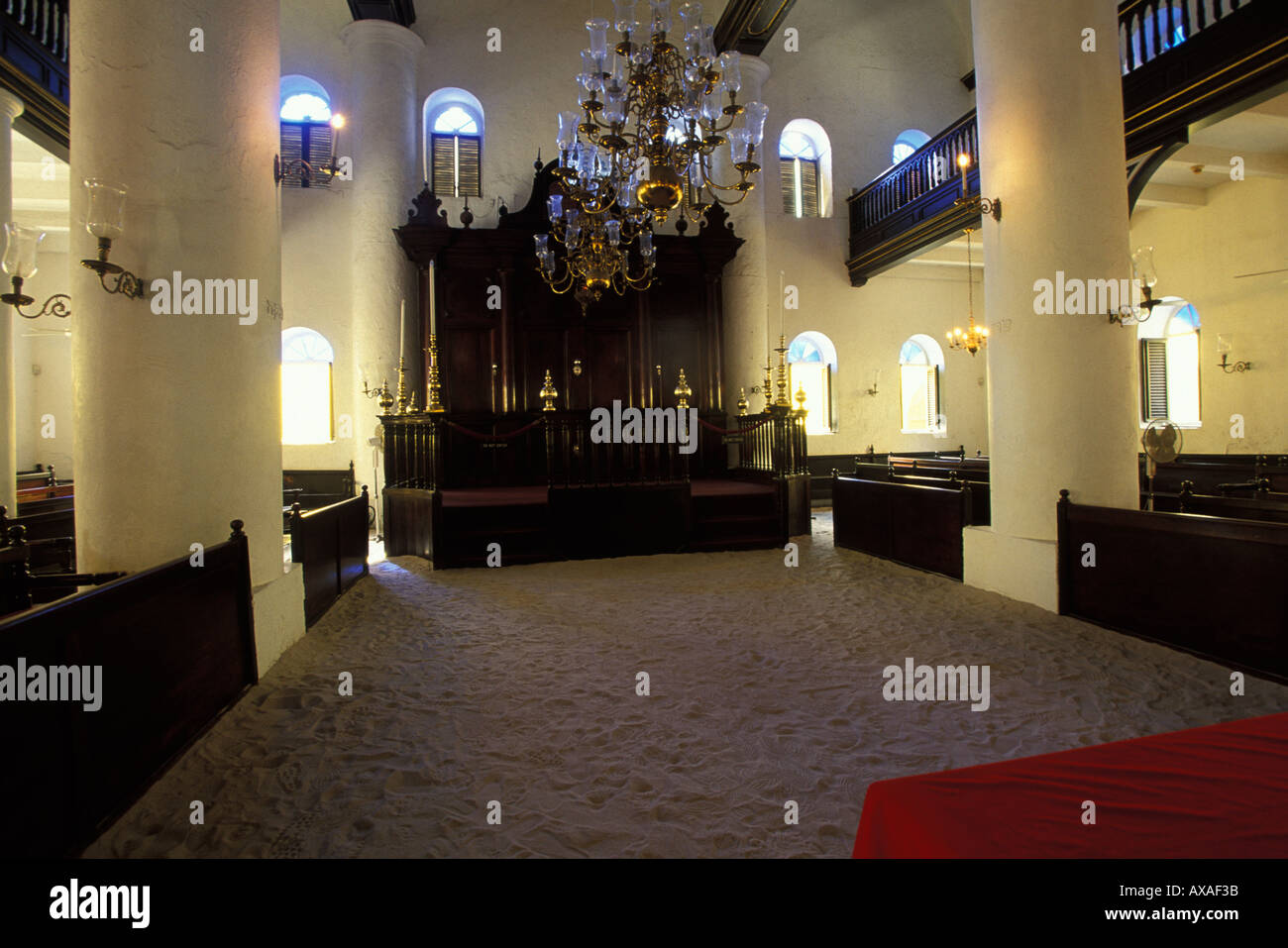 Curacao, Willemstad, Mikweh Israel Synagogue, built 1692 Stock Photo