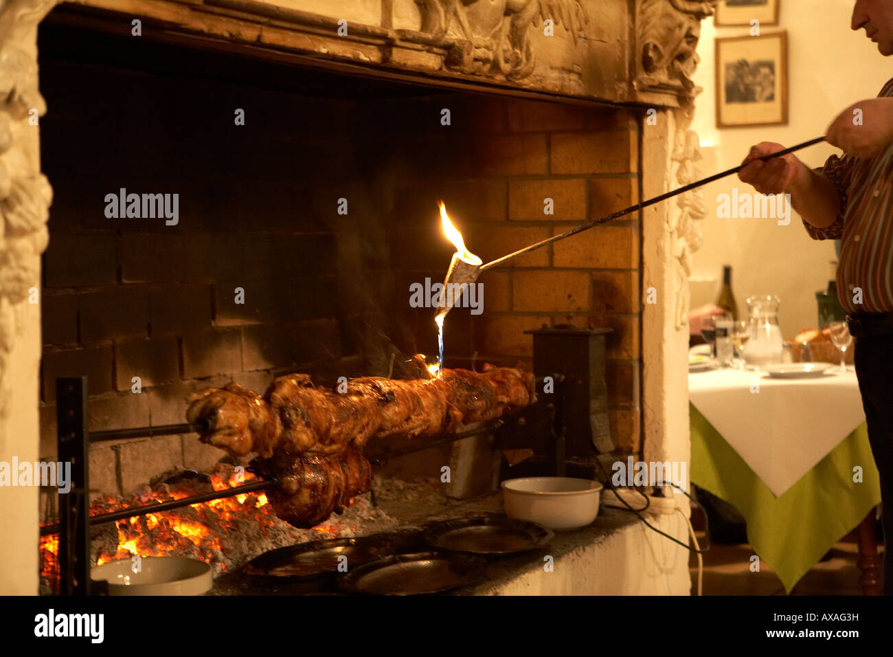 Spit roast hires stock photography and images Alamy