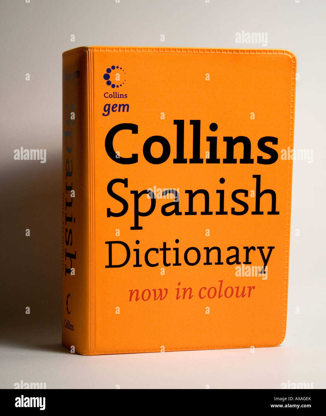 Spanish Dictionary Stock Photo