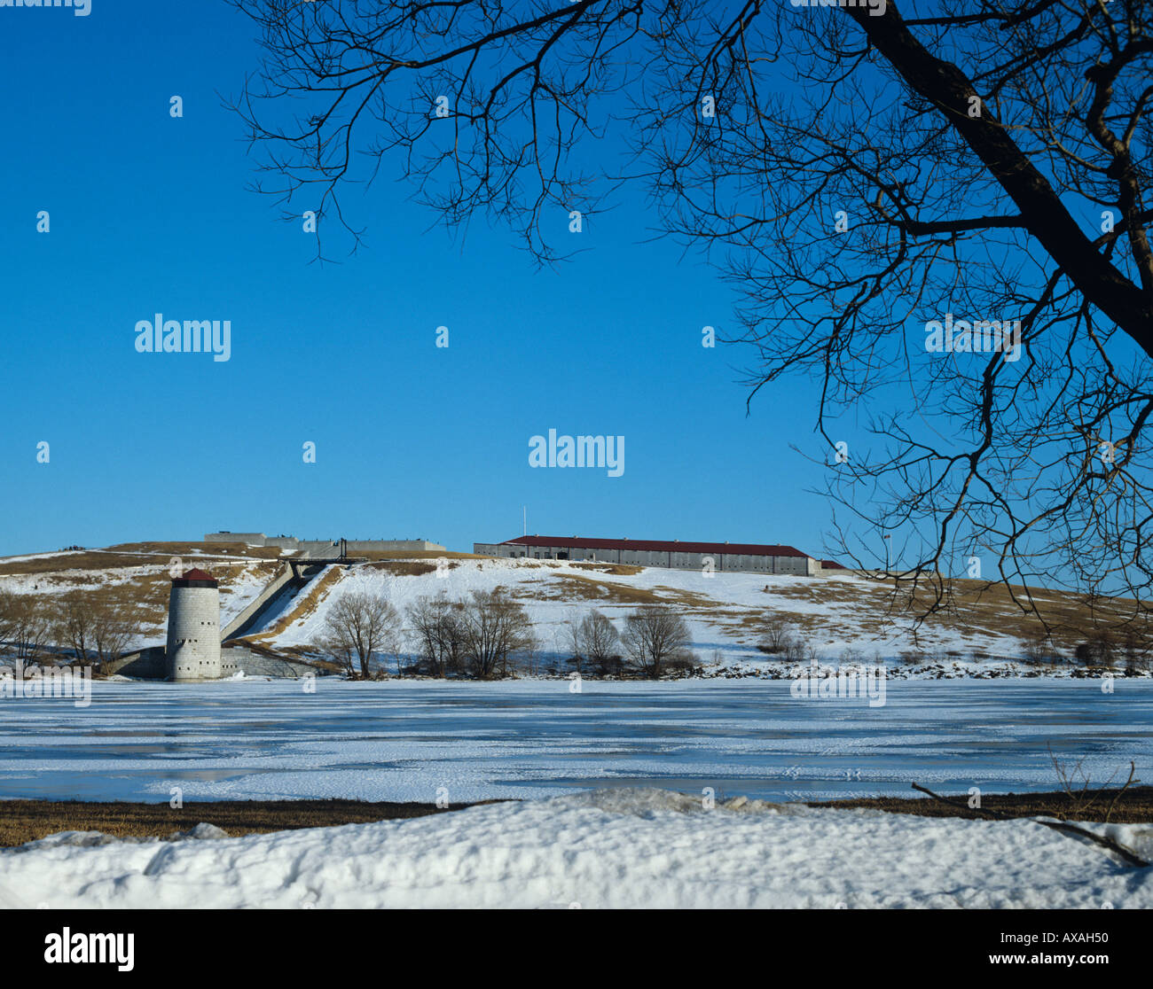 Old Fort Henry, Kingston Ontario Canada Stock Photo