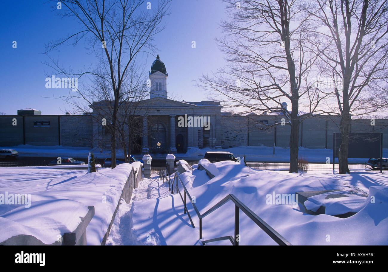 Maximum Security penitentiary for men at Kingston Ontario CANADA Stock Photo