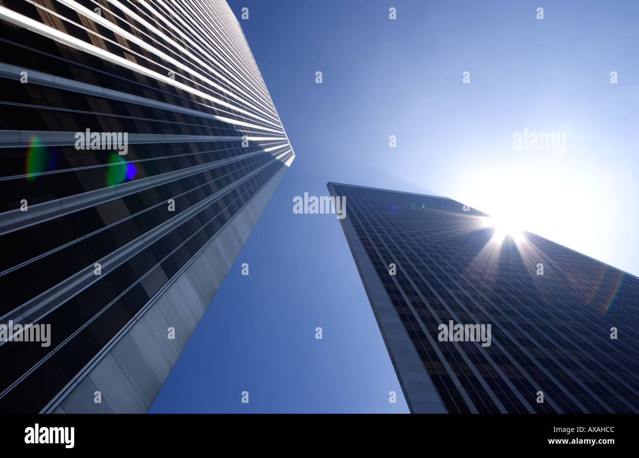 Century City Plaza Towers Stock Photo Alamy