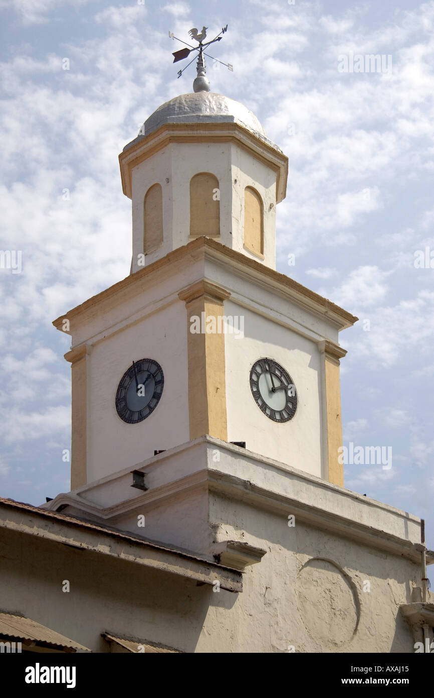 AAD73259 Bombay Clock Tower a clock with more than one dial to show the