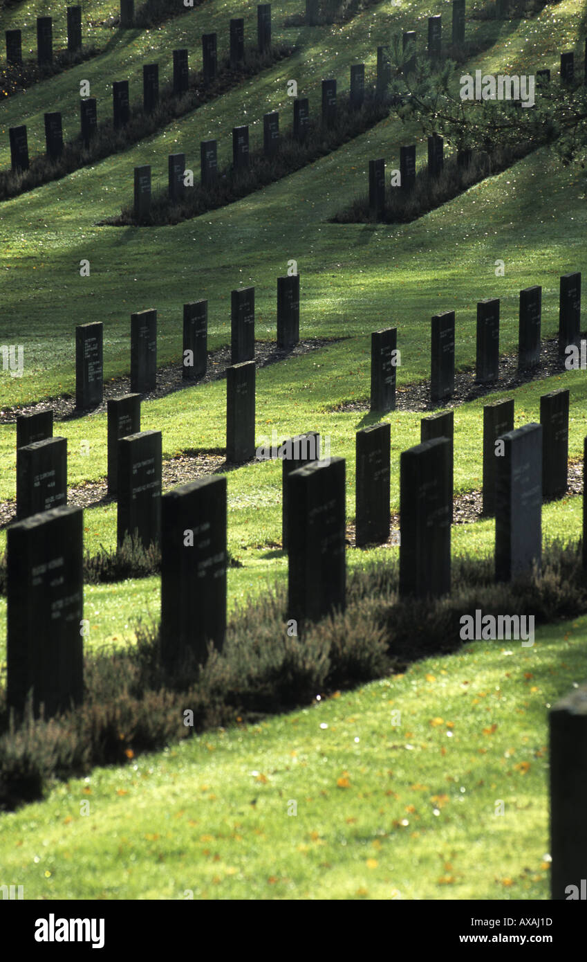 German Military Cemetery, Cannock Chase, Staffordshire, England, UK Stock Photo