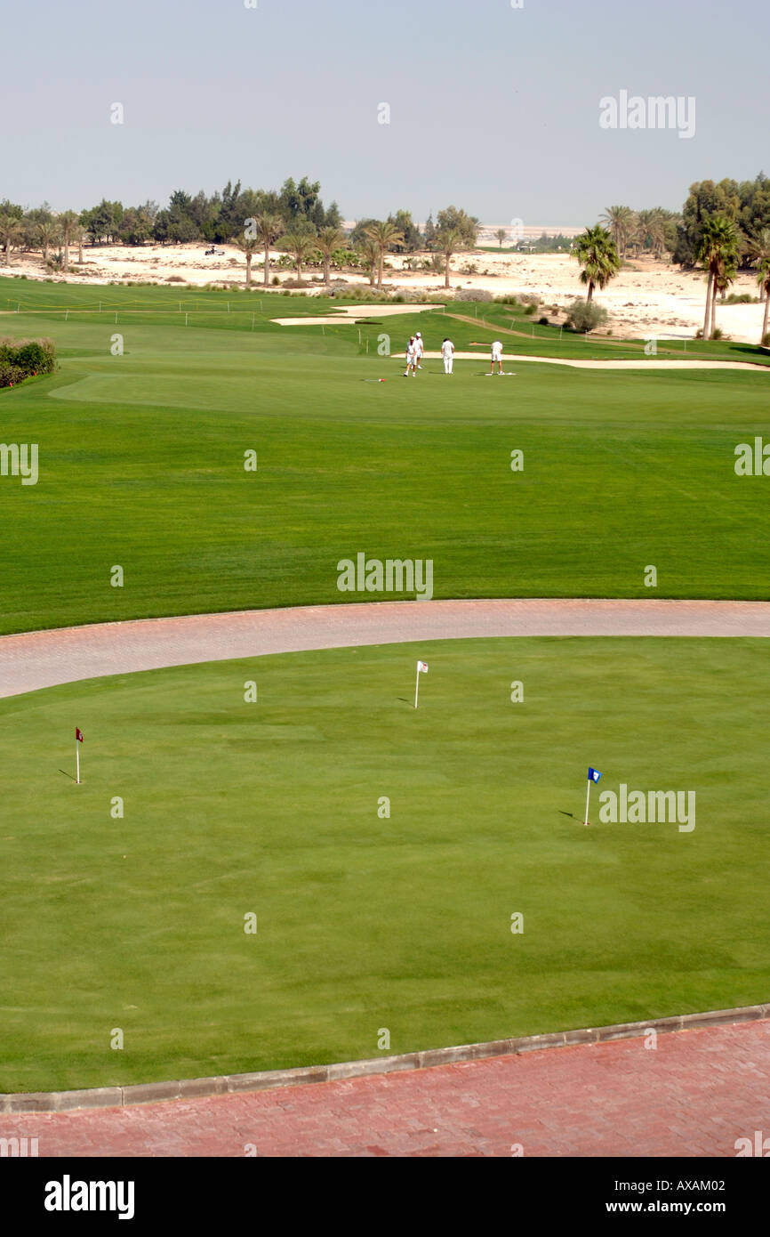 The Doha Golf Club in Qatar Stock Photo Alamy