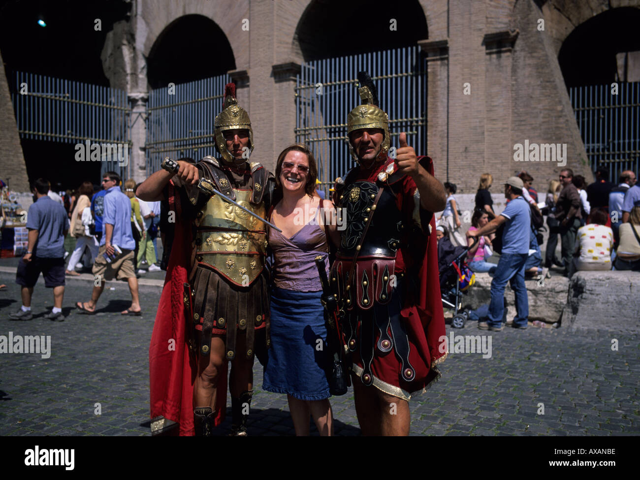 Roman soldiers colosseum rome hi-res stock photography and images - Alamy