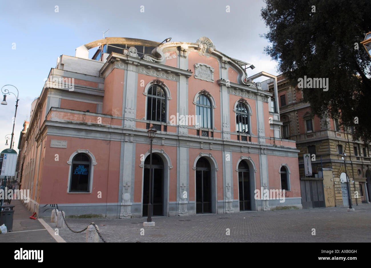 Teatro Ambra Jovinelli in Rome [...] Stock Photo - Alamy