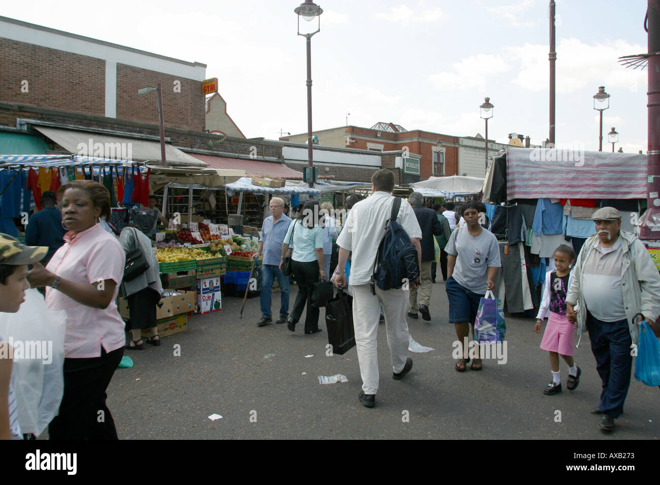 Ridley Road street Market Dalston Hackney London GB UK Stock Photo Alamy