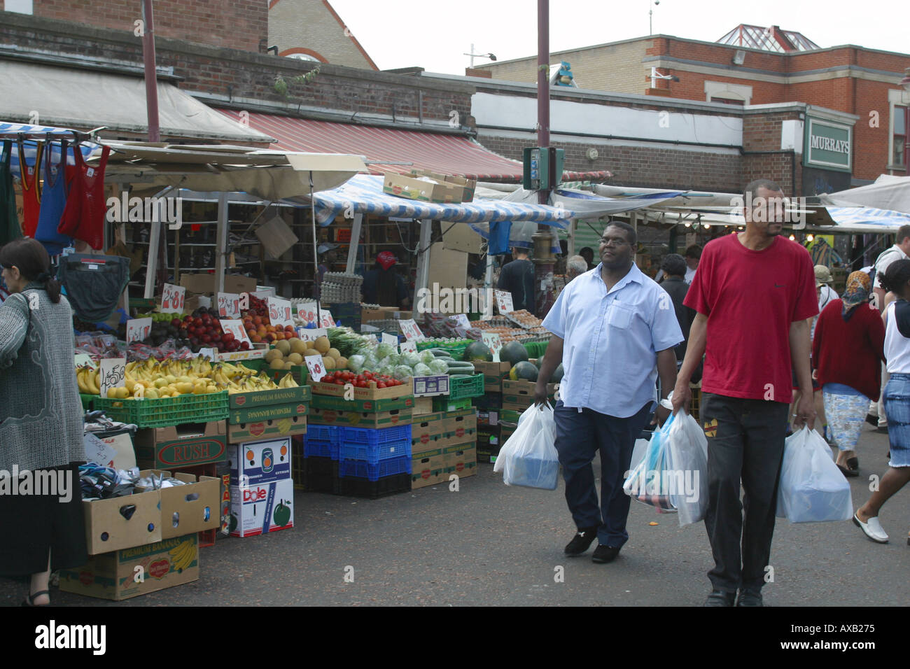 Ridley Road street Market Dalston Hackney London GB UK Stock Photo Alamy