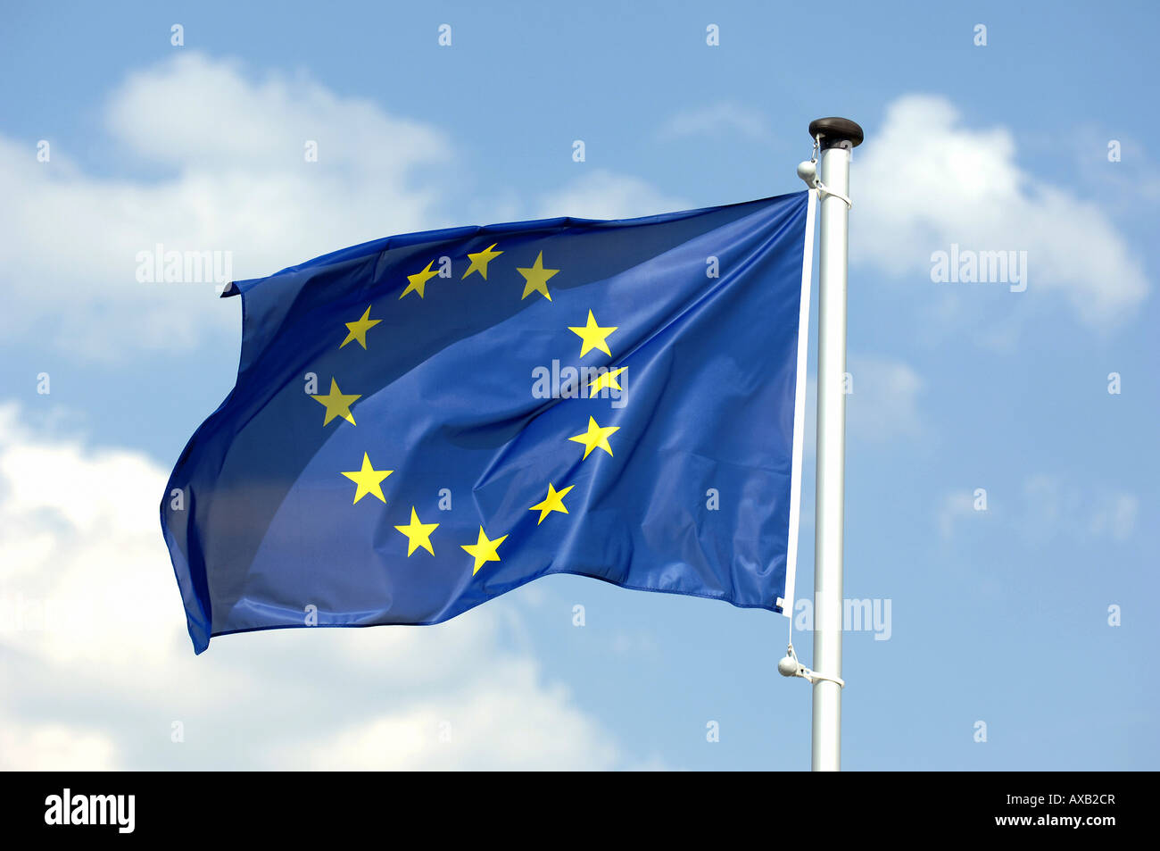 Flag of the European Union Stock Photo