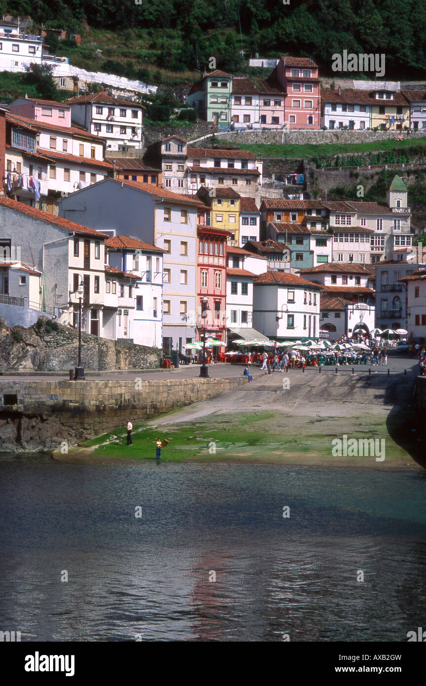 Cudillero fishing port and seaside resort in Asturias Northern Spain Stock Photo