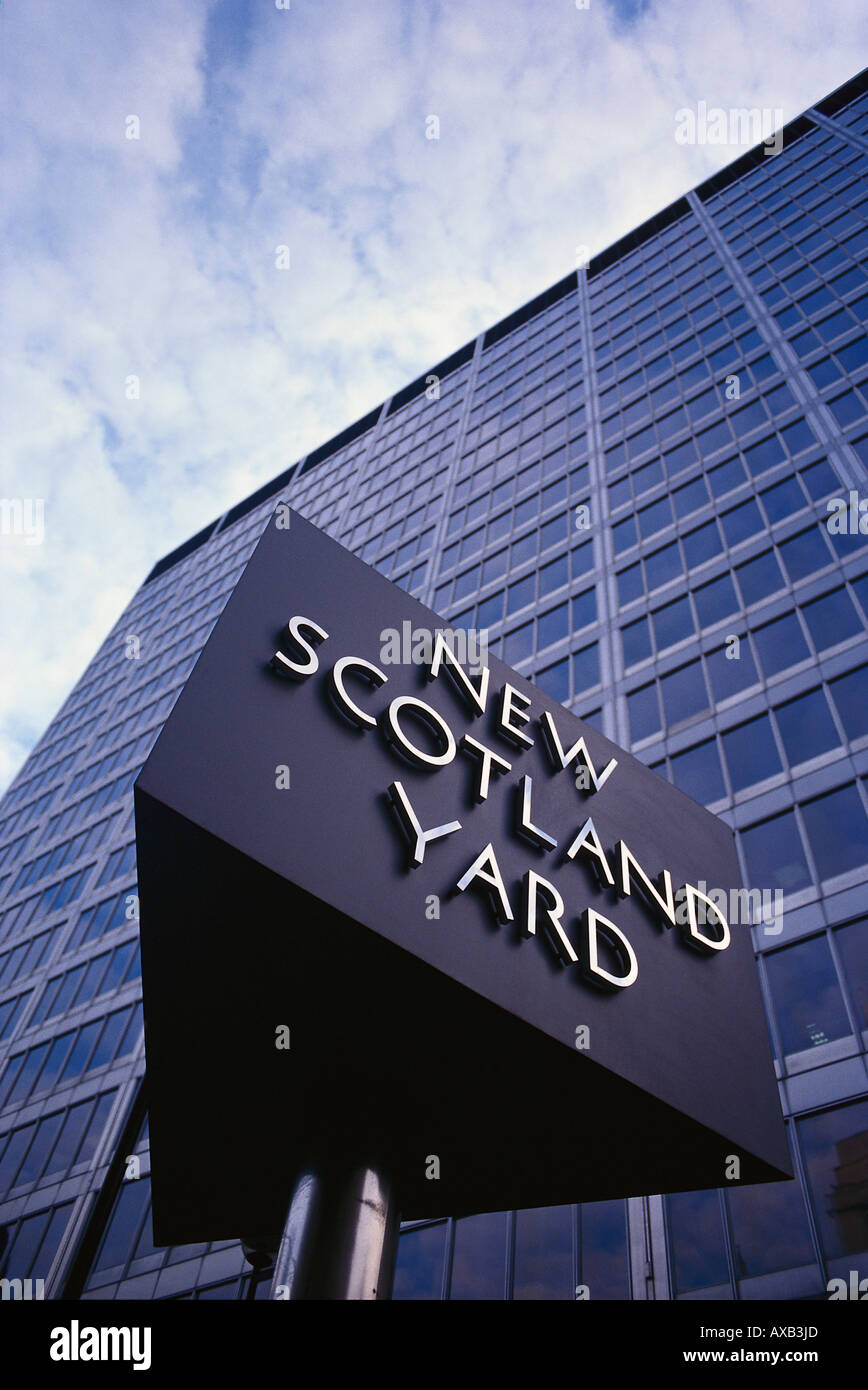 New building of Scotland Yard, Victoria Street, City of Westminster, London, England, Great Britain Stock Photo