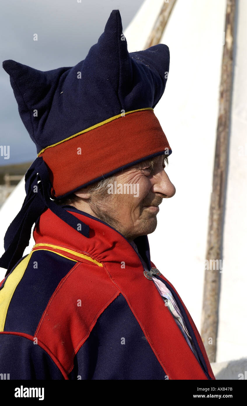 Sami Culture Laplander Norway Stock Photo - Alamy