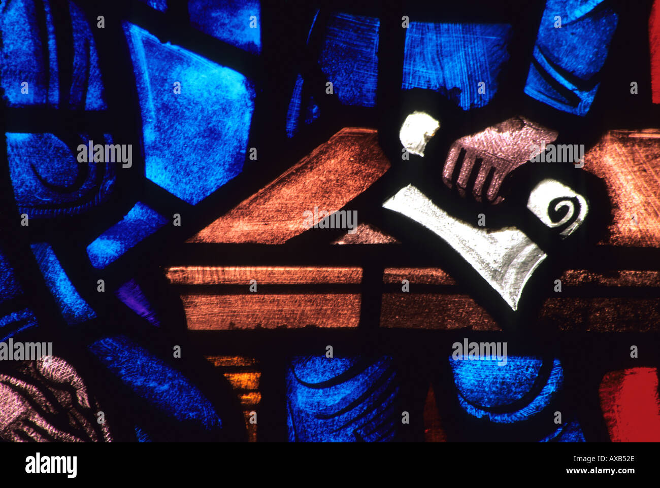 Stained glass art paper hi-res stock photography and images - Alamy