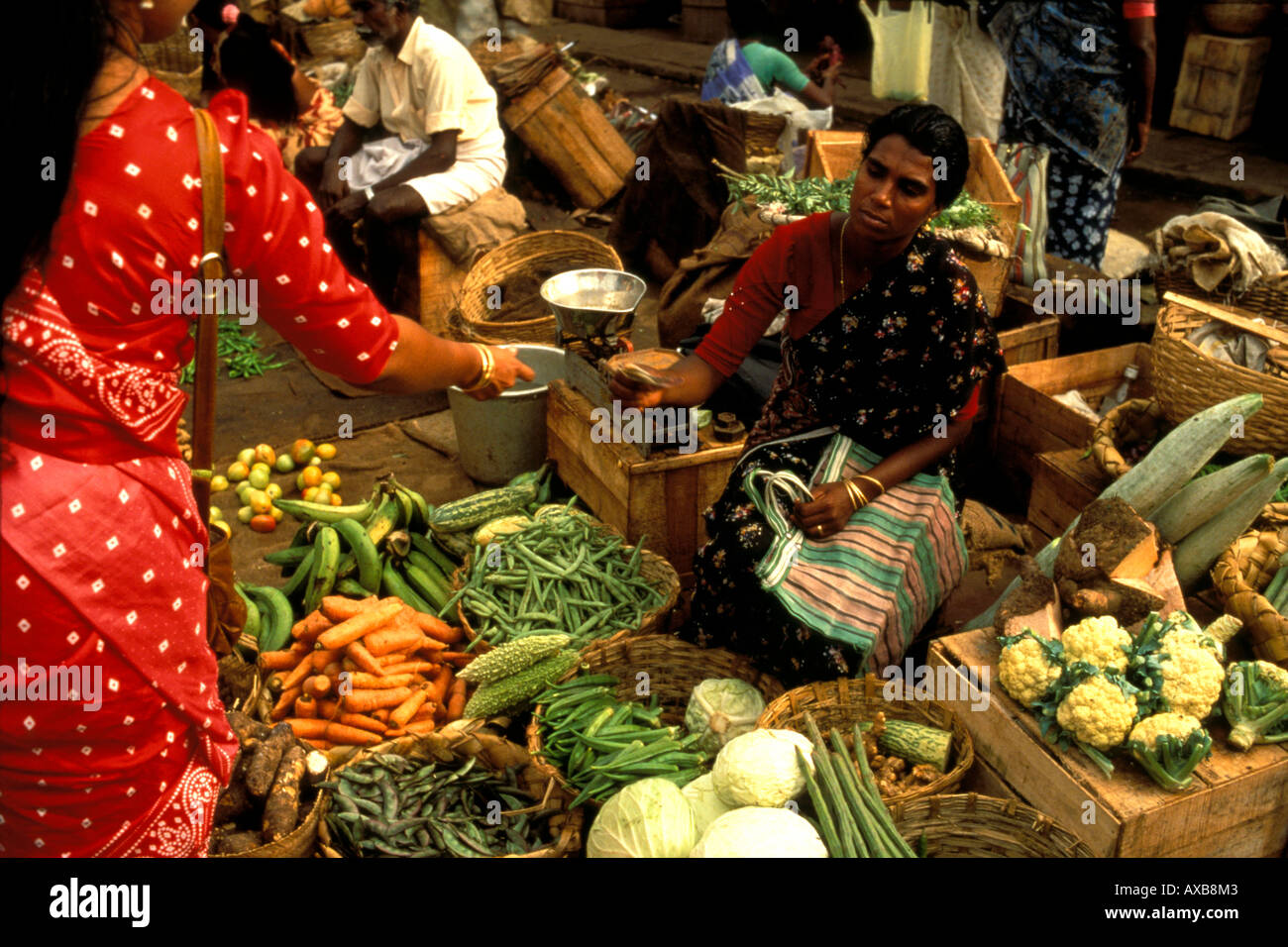 Market vendor hires stock photography and images Alamy