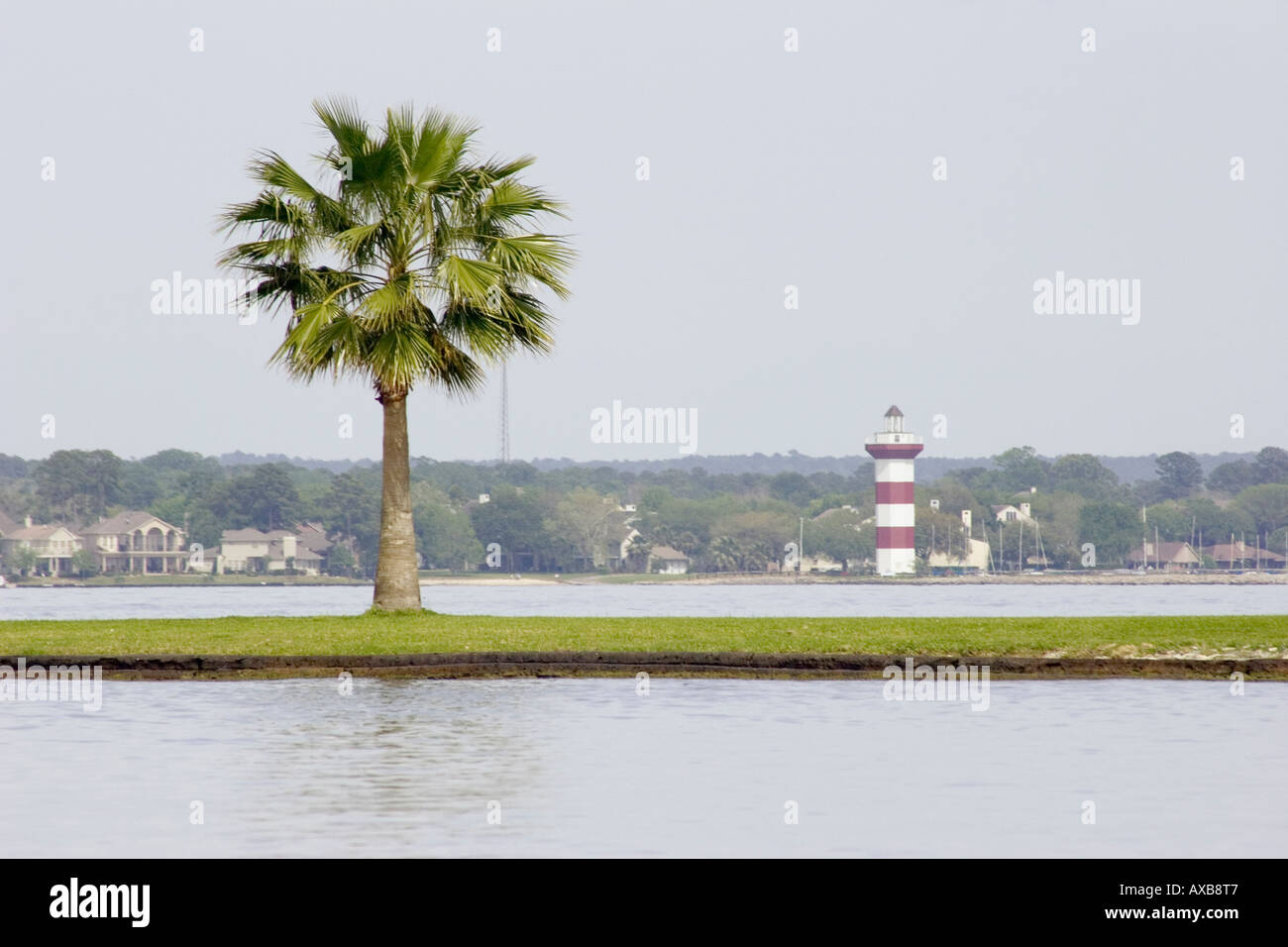 Lake Conroe Lighthouse also know as Harbour Town Lighthouse on Lake