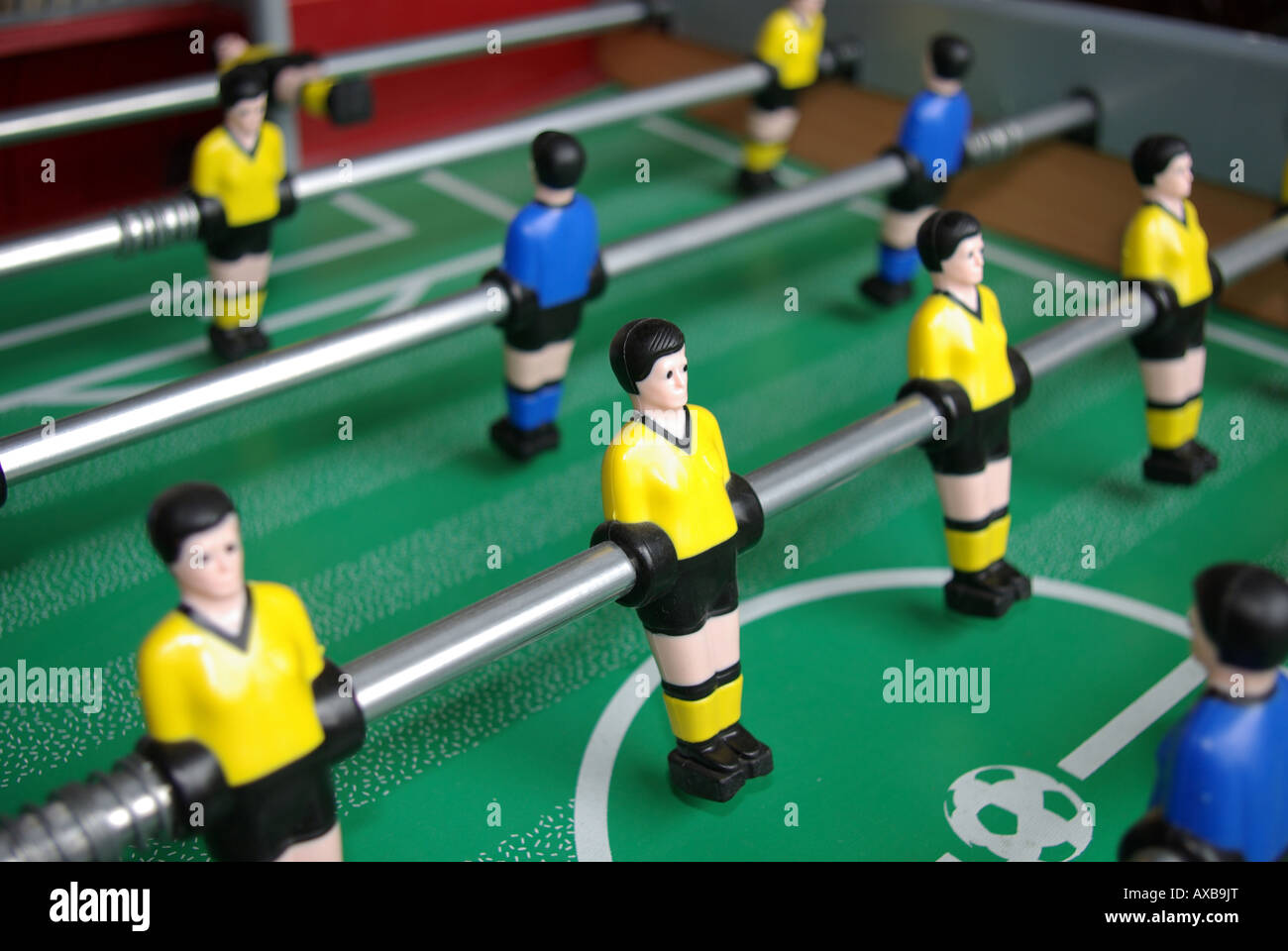 table football game Stock Photo Alamy