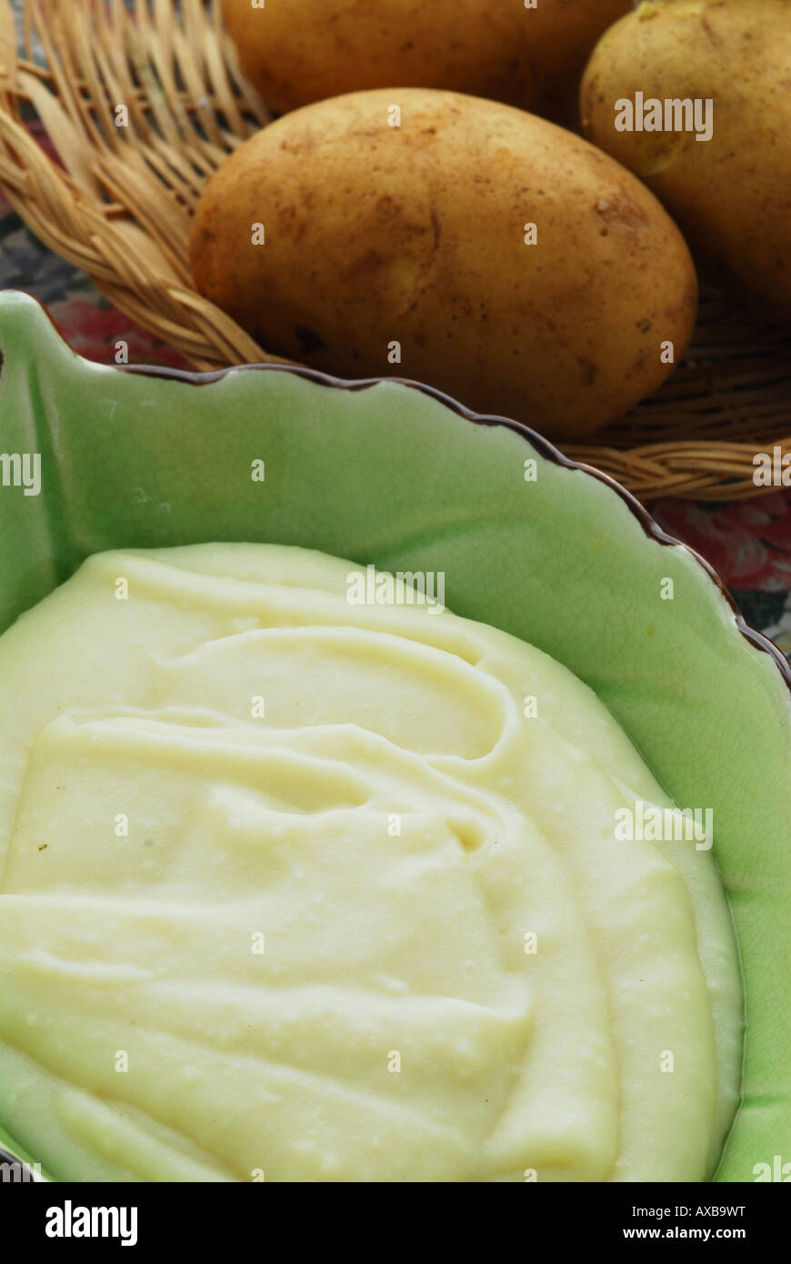 Mashed potatoes Stock Photo
