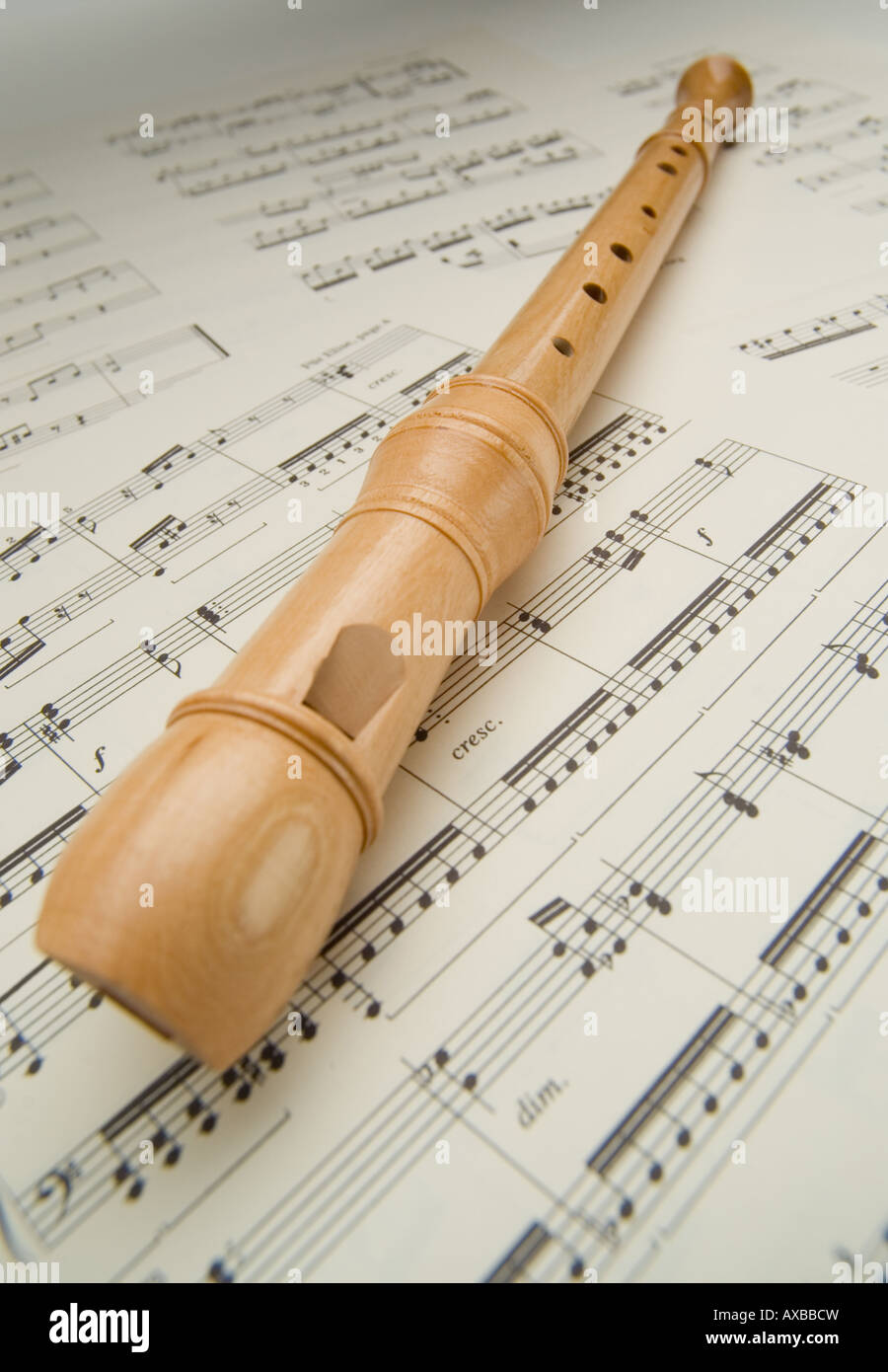 Recorder instrument hi-res stock photography and images - Alamy