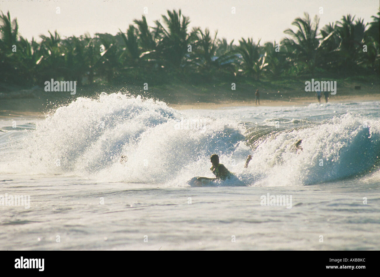 Surfer, Cabarete, Dominikanische Republik Karibik Stock Photo