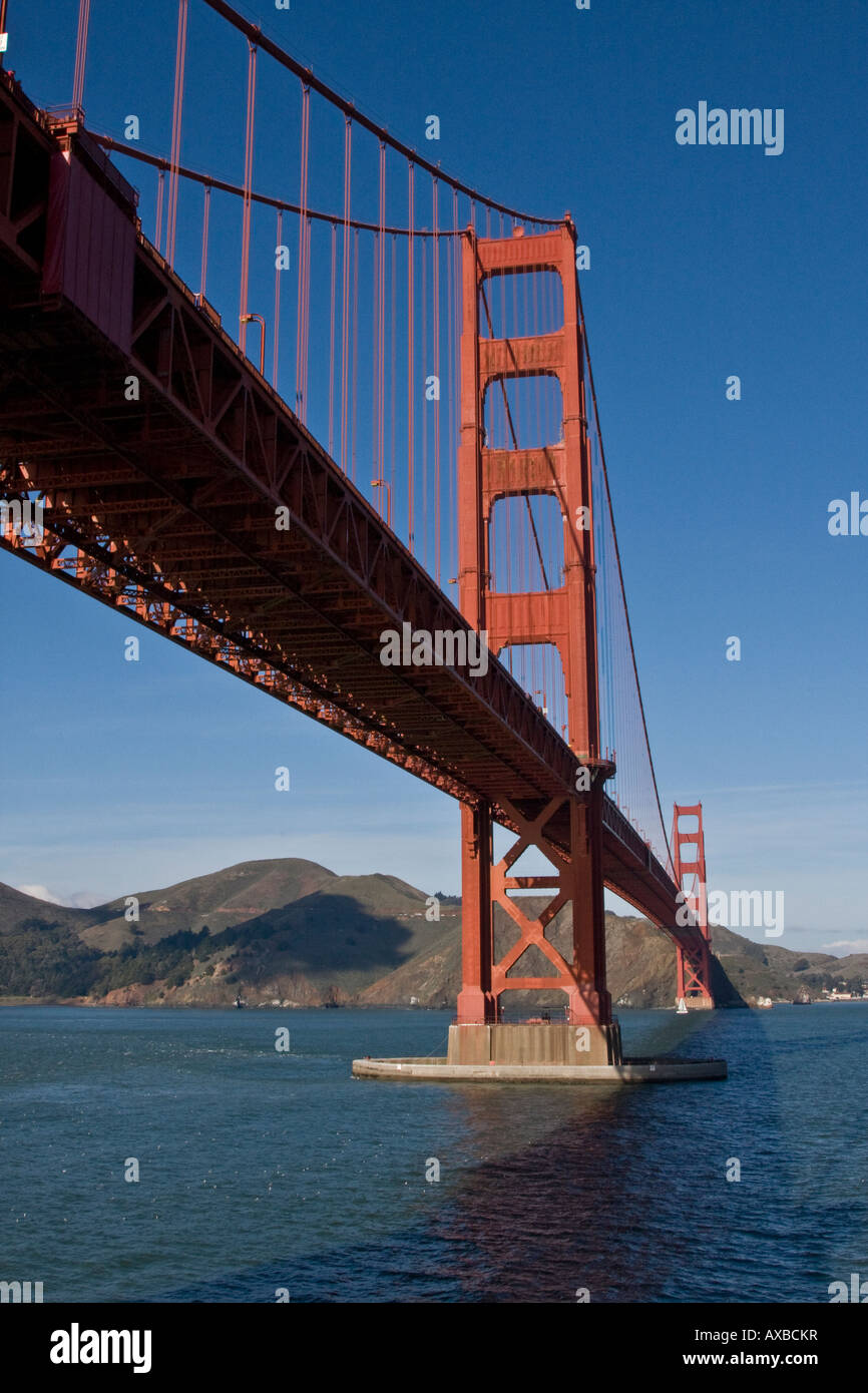 San Francisco Golden Gate Bridge on bright sunny day Stock Photo - Alamy