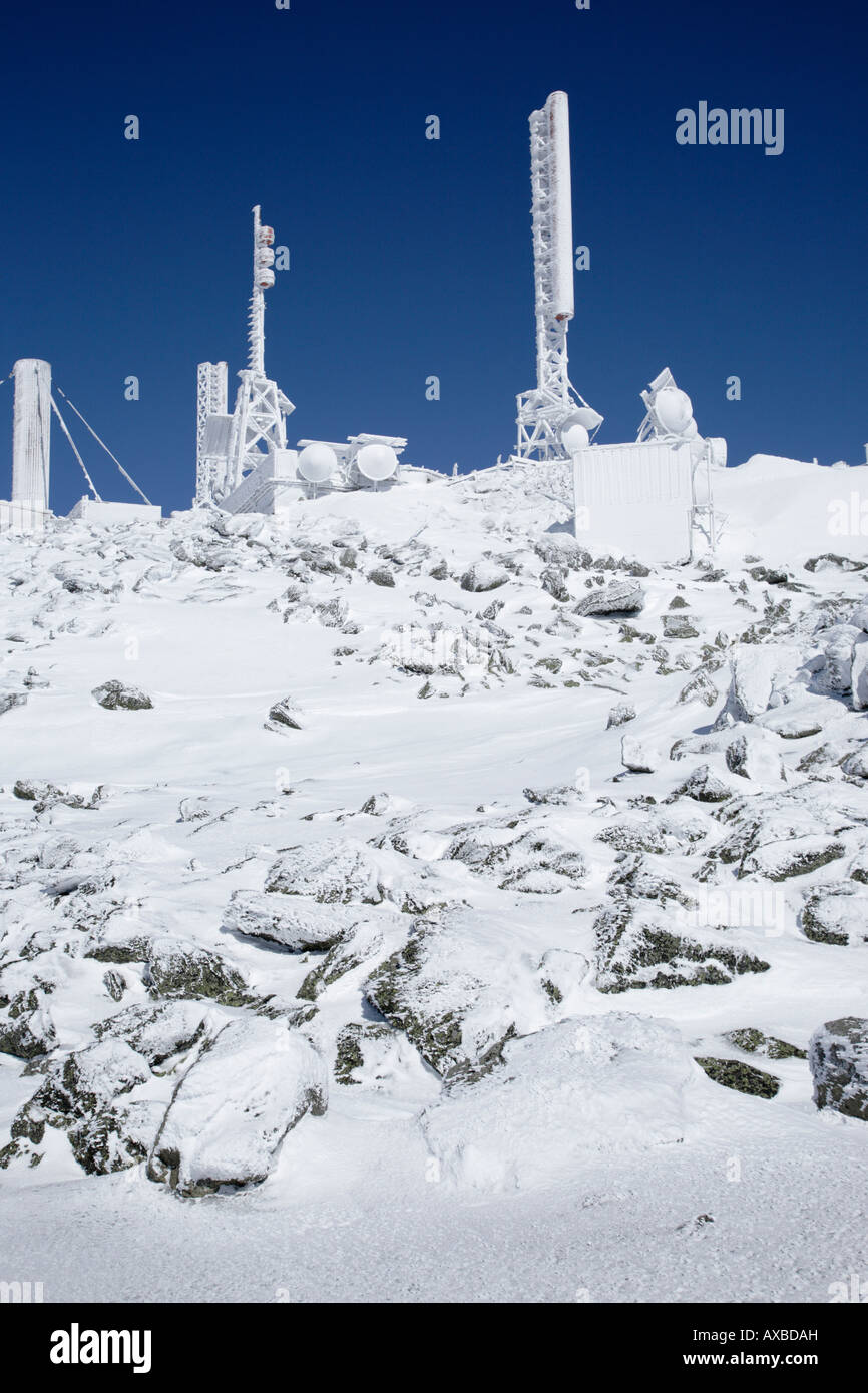 Mount Washington during the winter months Located in the White ...