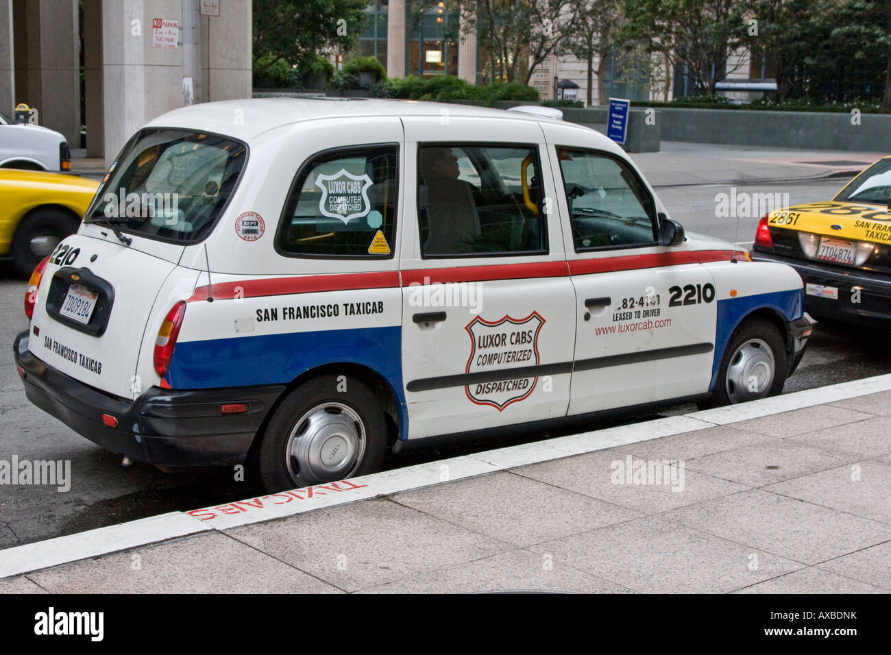 Taxi cab san francisco california hires stock photography and images