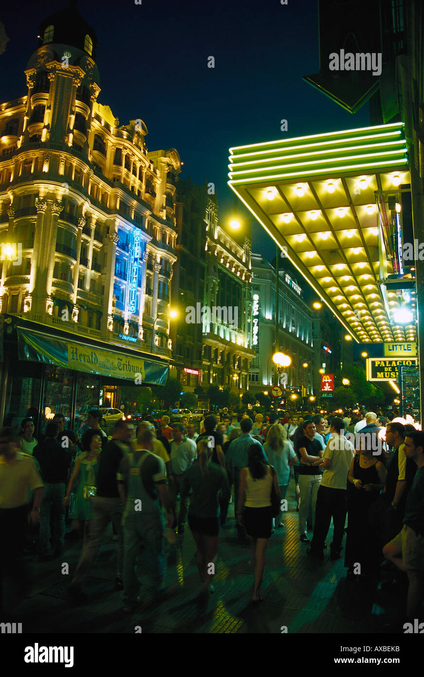Gran via hi-res stock photography and images - Alamy