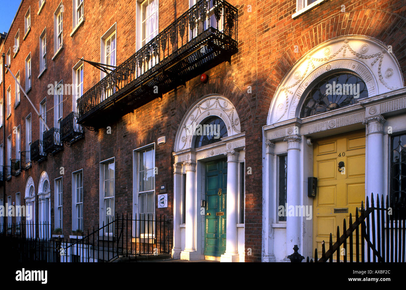 Merrion square dublin capital hi-res stock photography and images - Alamy