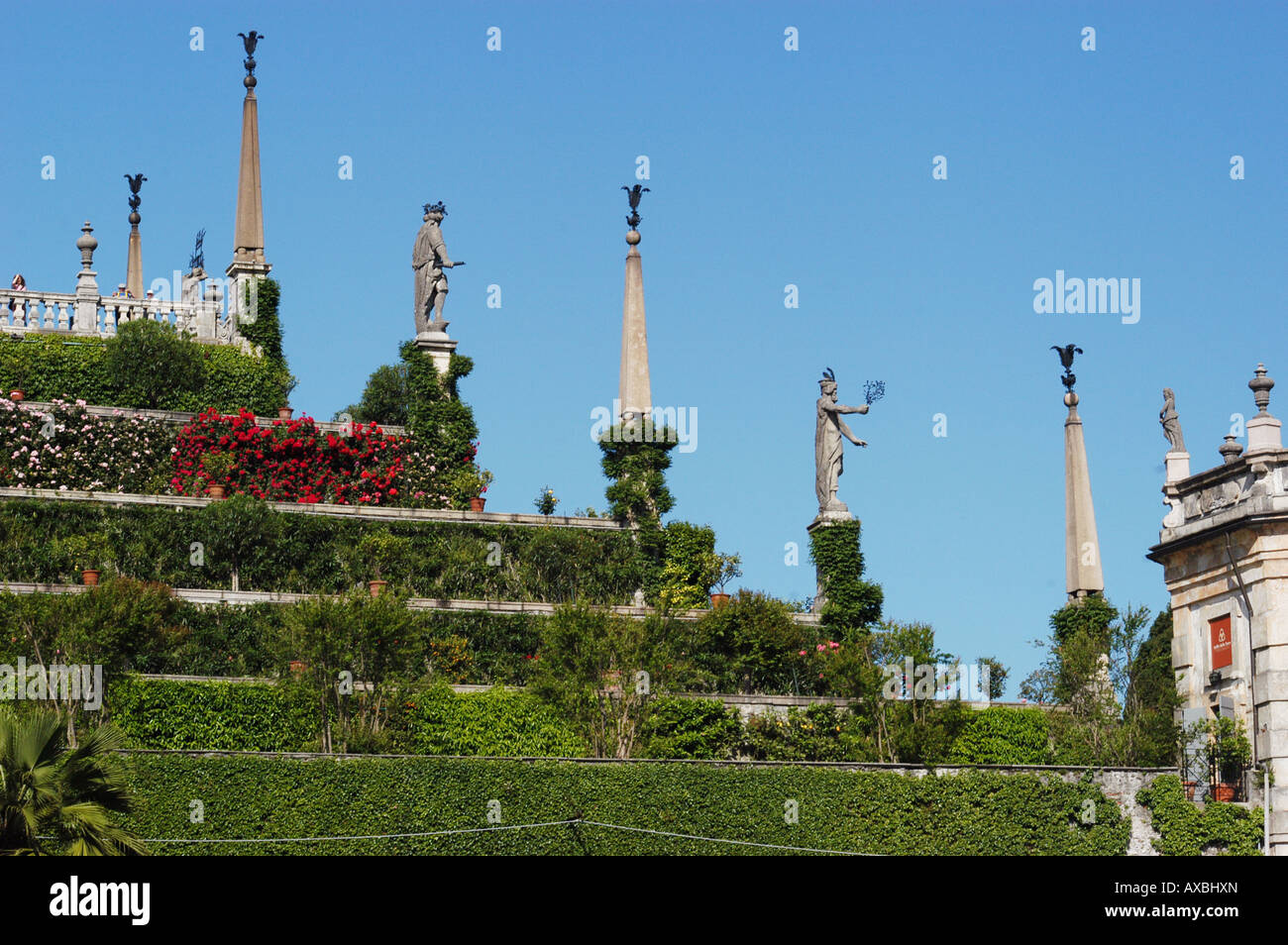 Isola Bella - Lago Maggiore Piemonte North Italy Stock Photo