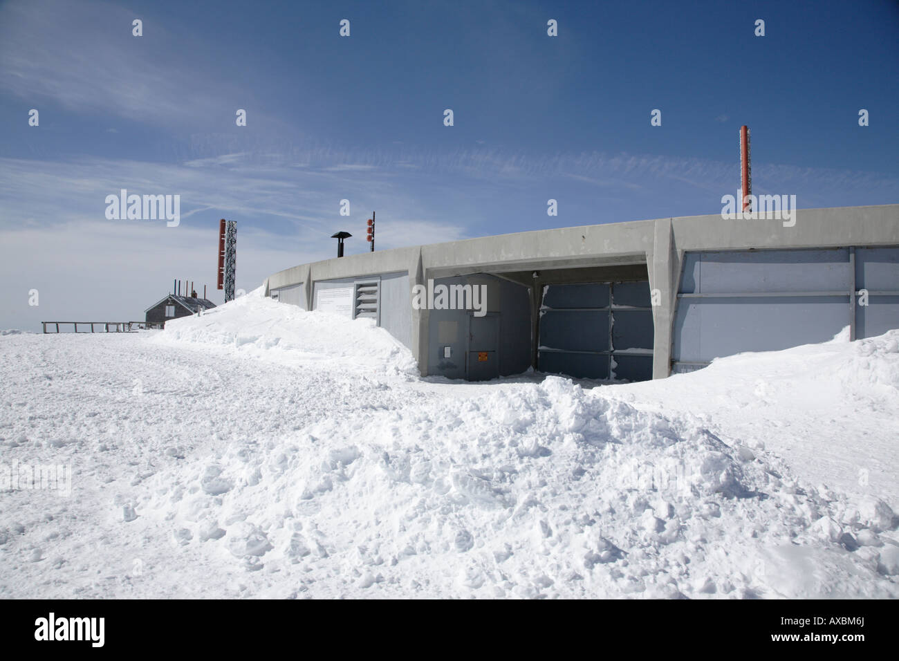 Mount Washington during the winter months Located in the White ...