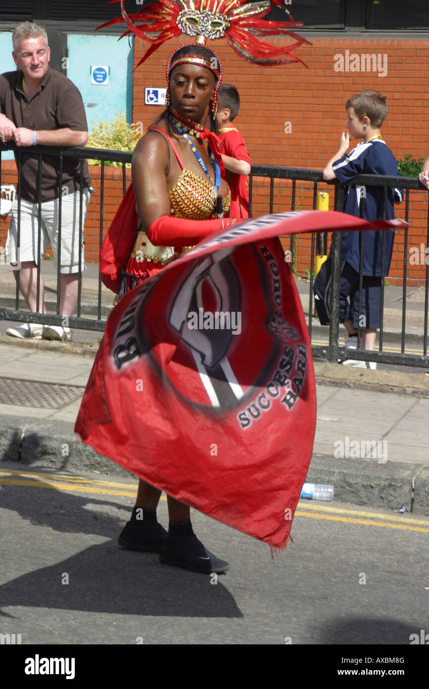 female calypso dancer costume multicolour looking notting hill carnival